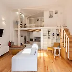 Arroios Loft Retreat Lisbon Mezzanine Apartment 公寓 Lisboa